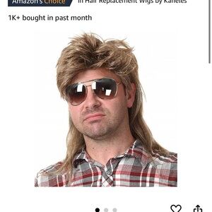 Amazon mullet wig